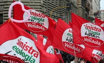 bandiere Sel Sinistra Libertà