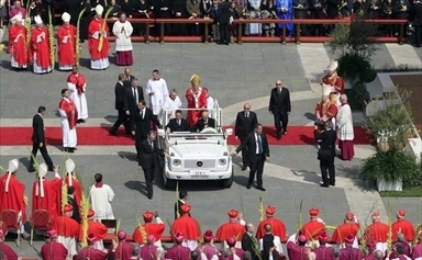 Piazza San Pietro Domenica delle Palme