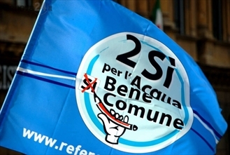 acqua bene comune