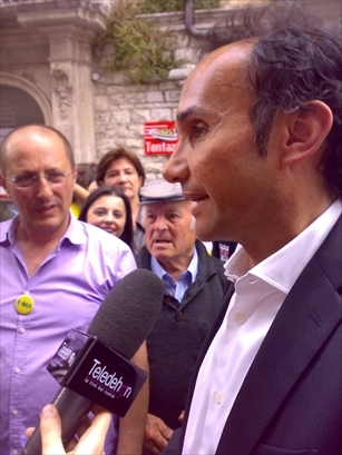Il neo sindaco Ninni Gemmato