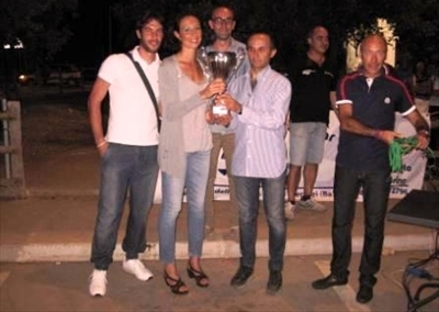Un momento della premiazione