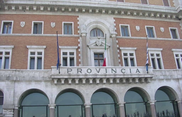 La sede della Provincia di Bari.
