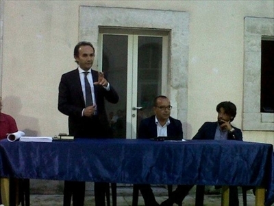 Un momento della presentazione di Principi Attivi