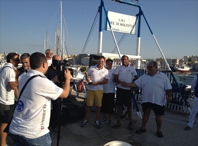 Costantino Cataldi vela