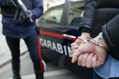 Arresto dei carabinieri