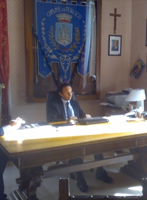 Conferenza stampa Polizia Municipale Gemmato Rutigliani
