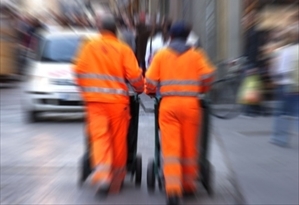 Spazzini raccolta rifiuti