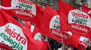bandiere Sel Sinistra Libertà