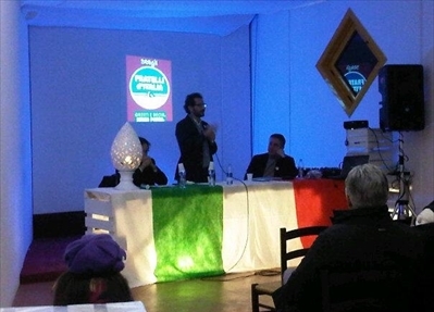 Un momento della conferenza di Gemmato