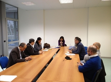 Un momento dell'incontro al Gal Fior d'Olivi