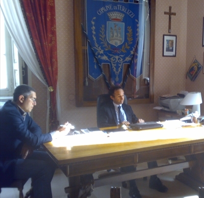 Conferenza stampa Polizia Municipale Gemmato Rutigliani