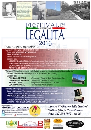 Festival per la Legalità