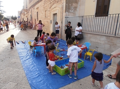 Bambini e Ludobus a Sovereto