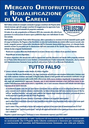 Manifesto Pdl Terlizzi