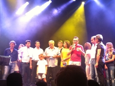 Sul palco il Comitato Festa Patronale
