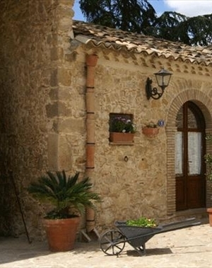 Scorcio di un agriturismo
