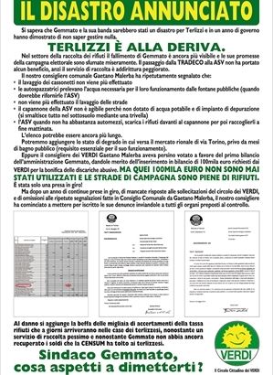 Il manifesto dei Verdi