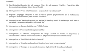 ordine del giorno