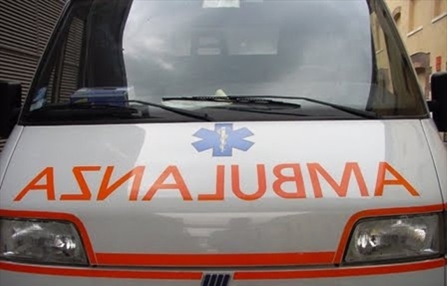 Una ambulanza del Servizio 118