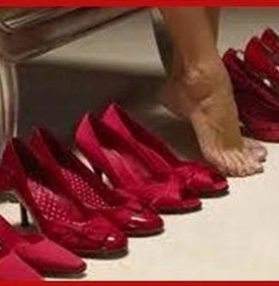 scarpette rosse