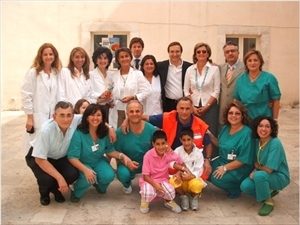 L'equipe di cardiologia del presidio ospedaliero di Terlizzi