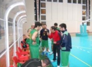 La Nike Terlizzi durante un time out