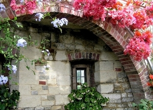 Un caratteristico addobbo floreale