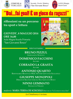 locandina "Dai... fai un goal! E' un gioco da ragazzi"