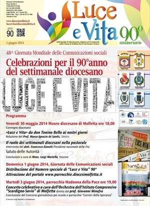 Manifesto novant'anni di "Luce e Vita"