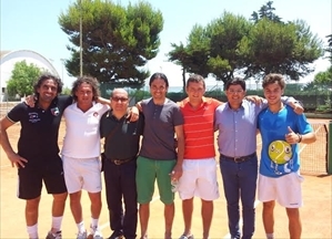 Il team dell'Asd Tennis Terlizzi