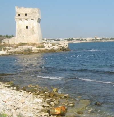 La costa di Torre Calderina