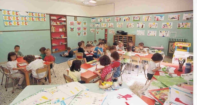 Interno di un asilo