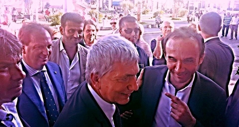 Visite istituzionali alla Fiera del Levante nel padiglione del Mercato dei Fiori di Terlizzi