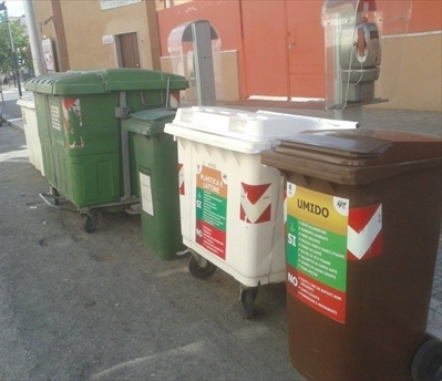 I nuovi bidoni per i rifiuti