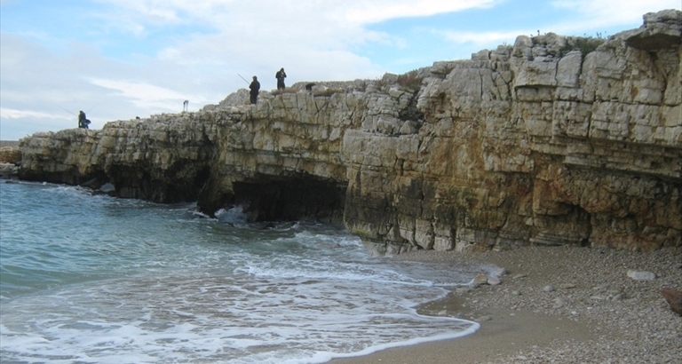 La costa di Torre Calderina