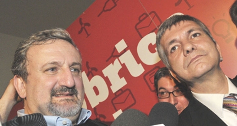 Michele Emiliano e Nichi Vendola