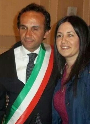 Nuovo assessore alla cultura Marina Cagnetta assieme al sindaco Gemmato