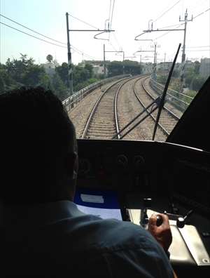 Un tratto dei binari della ferrovia
