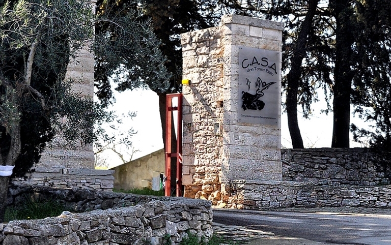 Ingresso della Comunità CASA don Tonino Bello