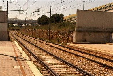I binari della Bari nord