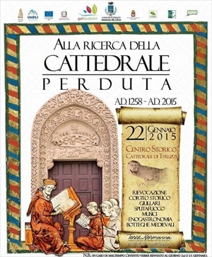 La locandina che annuncia l'evento di rievocazione storica