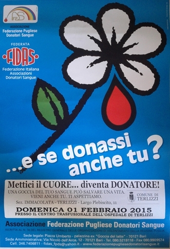"E se donassi anche tu"?