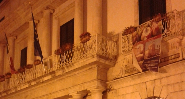 La sede del Comune di Terlizzi