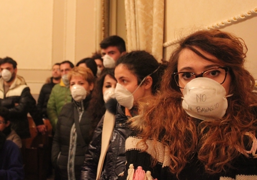flash-mob di protesta