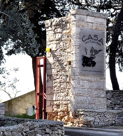 la sede della comunità "Casa"