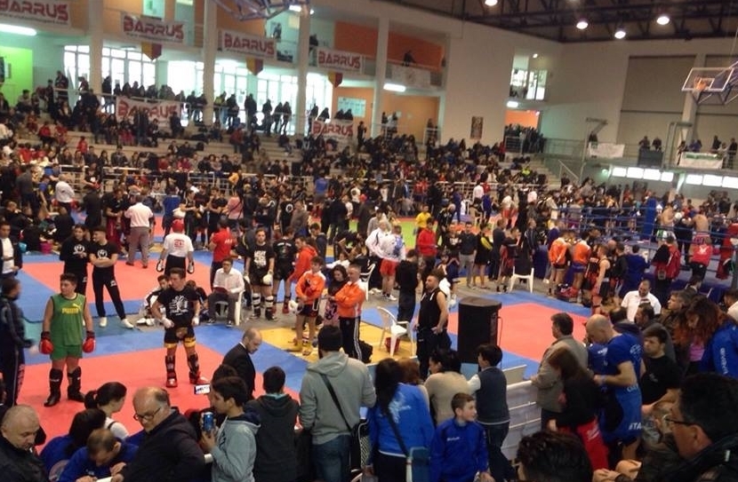 le finali del girone centro-sud di kick-boxing
