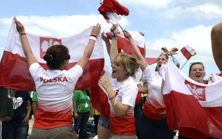 i giovani della comunità polacca