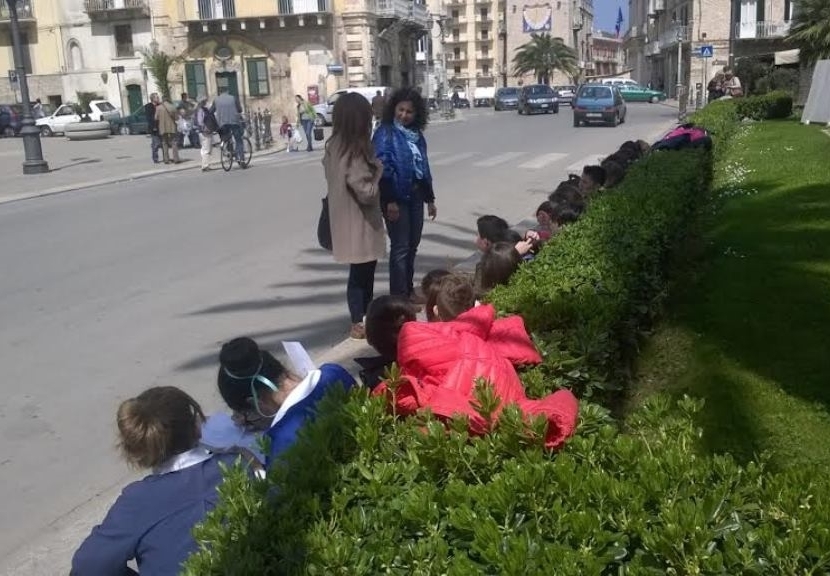 i bambini della scuola Don Bosco
