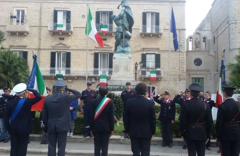 la celebrazione ufficiale della Liberazione