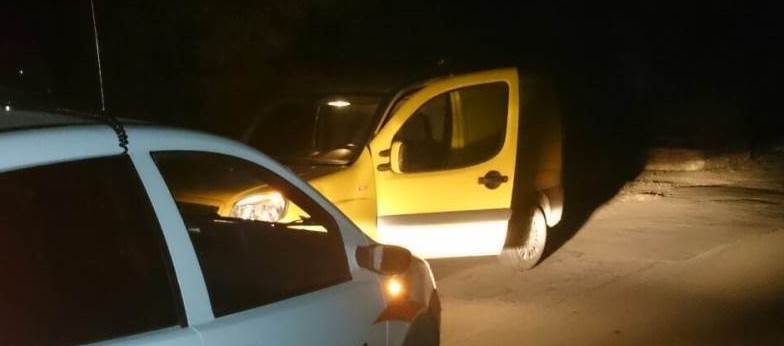 il doblò giallo dell'uomo